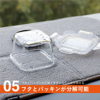 耐熱ガラス 3P 保存容器 スクエア 150ｍL 1個（3個セット） 電子レンジ・食洗器対応 シービージャパン