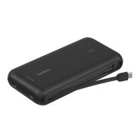 BELKIN 30W20000mAh ケーブル内蔵モバイルバッテリー BPB024FQBK 1個