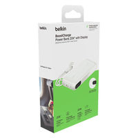 BELKIN モバイルバッテリー 20000mAh with Display BPB028FQWH 1個