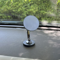 MagSafe対応 車載ホルダー ダッシュボード用 粘着固定 ロングアーム ブラック MagSafe非対応機種・ケースも使える 六角レンチ付（直送品）