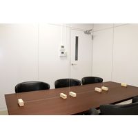 友澤木工 飛沫防止パーテーション L 幅607×奥行110×高さ470mm クリア(透明) 1台（直送品）