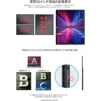 JAPANNEXT 23.8インチ デュアルモバイルディスプレイ JN-DMD-IPS238F-C4 1台