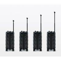 無印良品 バーを自由に調節できる ハードキャリーケース ２０Ｌ タテ４７×ヨコ３２×マチ２０．５ｃｍ 黒 良品計画