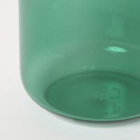 うねうねハンドルガラスマグカップ グリーン LAKOLE/ラコレ