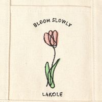 FLOWER刺繍トートバッグ チューリップ LAKOLE/ラコレ