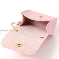 FLOWERイヤホンケース ピンク LAKOLE/ラコレ