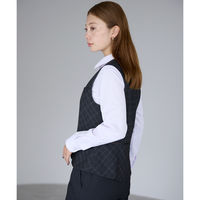 ボンマックス ベスト グレイ×ブラウン 7号 AV1297 AV1297-32-7G 1着（直送品）