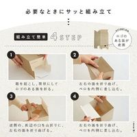 ライズクリエイション サニタリーボックス　ナチュラルウッド　5枚 R0560ーB 1セット  使い捨て ゴミ箱 カミタリーボックス