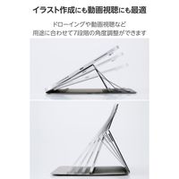 エレコム iPad(A16) フラップケース 角度調整 ドローイング 7アングル TB-A25RWVDBK 1個