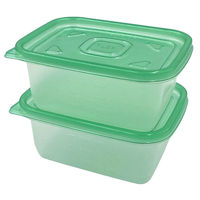 【アウトレット】食品保存容器 Mサイズ 750mL 電子レンジ可（2個入×5セット）Kフレッシュストッカー K'sインターナショナルマネジメント