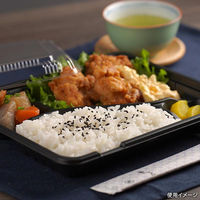 中央化学 弁当容器 CTガチ弁L IK24-20C2BK 本体 蓋セット 00752478 1ケース(800個(50個×16))（直送品）