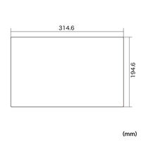 サンワサプライ  Wacom ペンタブレット Movink 13対応紙のような反射防止フィルム LCD-WM13P（直送品）