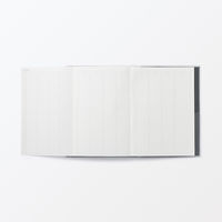 無印良品 一覧できるスケジュール帳 マンスリー デイリー ２０２５年１２月始まり 月曜始まり Ｂ６ 黒 良品計画