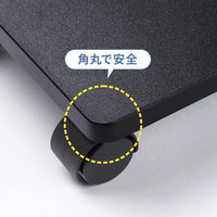 サンワサプライ CPUスタンド 幅213×奥行410×高さ72mm ブラック CP-054 1台（直送品）