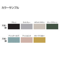【組立設置込】コクヨ エニーテーブル 長方形 2本キャスター脚 ホワイトブラウン TAN-MK1507M1-M1M11 1台（直送品）