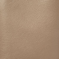 無印良品 ヌメ革 巾着バッグ グレイッシュブラウン タテ１９×ヨコ１６×マチ８ｃｍ 良品計画