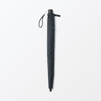 無印良品 晴雨兼用 ２通りにたためる 折りたたみ傘 親骨の長さ５５ｃｍ 黒 良品計画