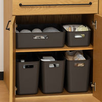 やわらかインナーボックス/ワイド浅型 ダークグレー　幅364×奥行259×高さ120mm １セット（1個×26） オリジナル