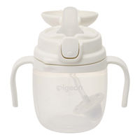 ピジョン magmag （マグマグ）成長実感 3種のコップ＆ストローセット ボトル付 1個