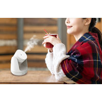 TOPLAND（トップランド） 加湿器 パーソナル 左右自動首振り 吸水スティック5本付 SH-KJ50 WT 1台