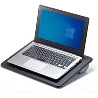 サンワサプライ ひざ上テーブル(W370×D45×H265mm) MPD-HTB01BK 1個（直送品）