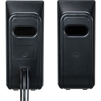 サンワサプライ マルチメディアスピーカー(2.0ch・3.5mm) MM-SPL14BKN 1個