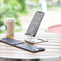 サンワサプライ スマートフォン用アルミスタンド(角度調整タイプ) PDA-STN50S 1台