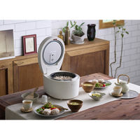 アイリスオーヤマ IHジャー炊飯器 5.5合  低温調理機能 炊飯ジャー ホワイト RC-IL50-W １台