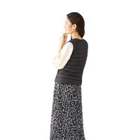 アイリスオーヤマ ウィメンズ　ヒートベストセット　XLサイズ GT21623-BKXL 1セット（直送品）