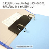 コクヨ リングファイル PPフィルム貼り表紙 A4ヨコ 2穴 220枚収容 フ-435NC 1冊