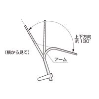 アイリスオーヤマ LEDデスクライトQi充電シリーズ 縦置きタイプ 調光・調色 ブラック LDL-QLDL-B 1台