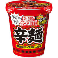 日清食品 カップヌードル 辛麺 [焙煎唐辛子のコク旨しょうゆ] カップ麺 カップラーメン 1箱（20個入）