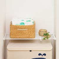 平安伸銅工業 突っ張り棚 強力伸縮 耐荷重13~30kg 幅63~93cm WH KB-63 1個