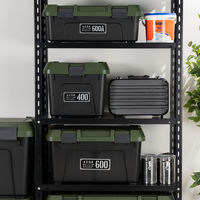 JEJアステージ アクティブストッカー400X（耐荷重80Kg） ブラックグリーン1個