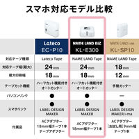 カシオ計算機 ネームランド 強粘着テープ付 KL-RS-SET 1個