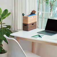 キングジム スタッキングユニットボックスS キーニ 木目調 ナチュラル KW1012ナチ 1個