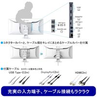 EIZO 37.5インチウルトラワイドモニタ- EV3895-BK 上下昇降機能 1台