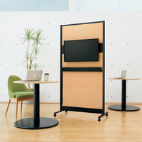 プラス ディスプレイパーティション ディスプレイセット 幅950×奥行560×高さ1840mm WBC-D-0918MMK-DISP 1台（直送品）