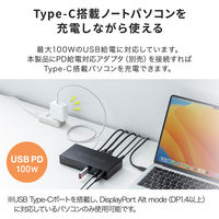 サンワサプライ TypeーC接続・HDMI接続対応パソコン切替器(エミュレーション非搭載) SW-KVM2DK 1個