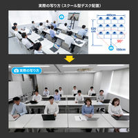 サンワサプライ 会議用ワイドレンズカメラ CMS-V52S 1個