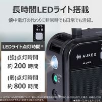 東芝エルイートレーディング AUREX ホームラジオ AXーSHR70(K) 1台