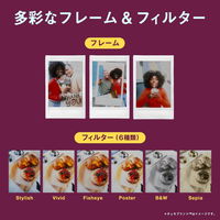 富士フイルム ”チェキ” instax mini LiPlay+ サンドベージュ INS LIPLAY PLUS BEIGE VN 1台