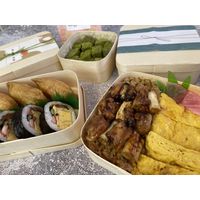 木具輪 経木わっぱ　長方形170×115×H40　被せ蓋付き　ケース SD270082-195 1箱(195個)（直送品）