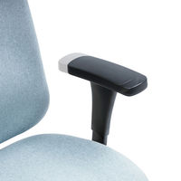 サンワサプライ 高機能ハイバックオフィスチェア(ライトブルー) SNC-T160LB 1個（直送品）