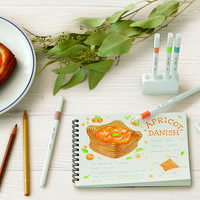 三菱鉛筆 水性サインペン EMOTT(エモット)5色セット No3 ビンテージカラー PEMSY5C.NO3 1セット（直送品）