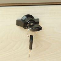 MOJYU シモン スタンドポスト ミルクティーベージュ/ホワイト木目 1台（直送品）