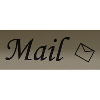 MOJYU リア 壁掛けポスト ミルクティーベージュ/ホワイト木目 1台（直送品）