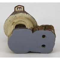 東洋石創 プランター グリーンポット 植木鉢 多肉植物 円錐屋根 ハウスA 458998 1個（直送品）