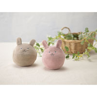 ウェーブ おもちゃ コロコロボール スマイリーラビット ベビー ブラウン 473346 1個（直送品）