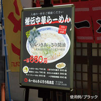 友屋 売場備品 MGライトパネルカスタム 屋内外 A0シルバー 56117-A0 1ケース(1個)（直送品）